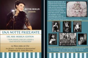 Burlesque Show mit Gast Rose Rainbow München